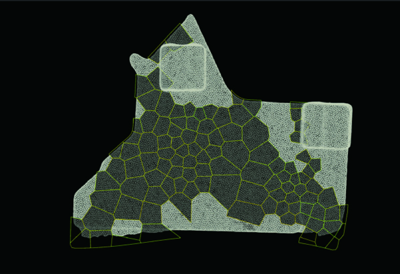 Roof variant — generated form, one of 240 in the parametric search
