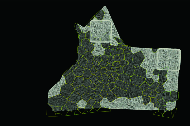 Roof variant — generated form, one of 240 in the parametric search