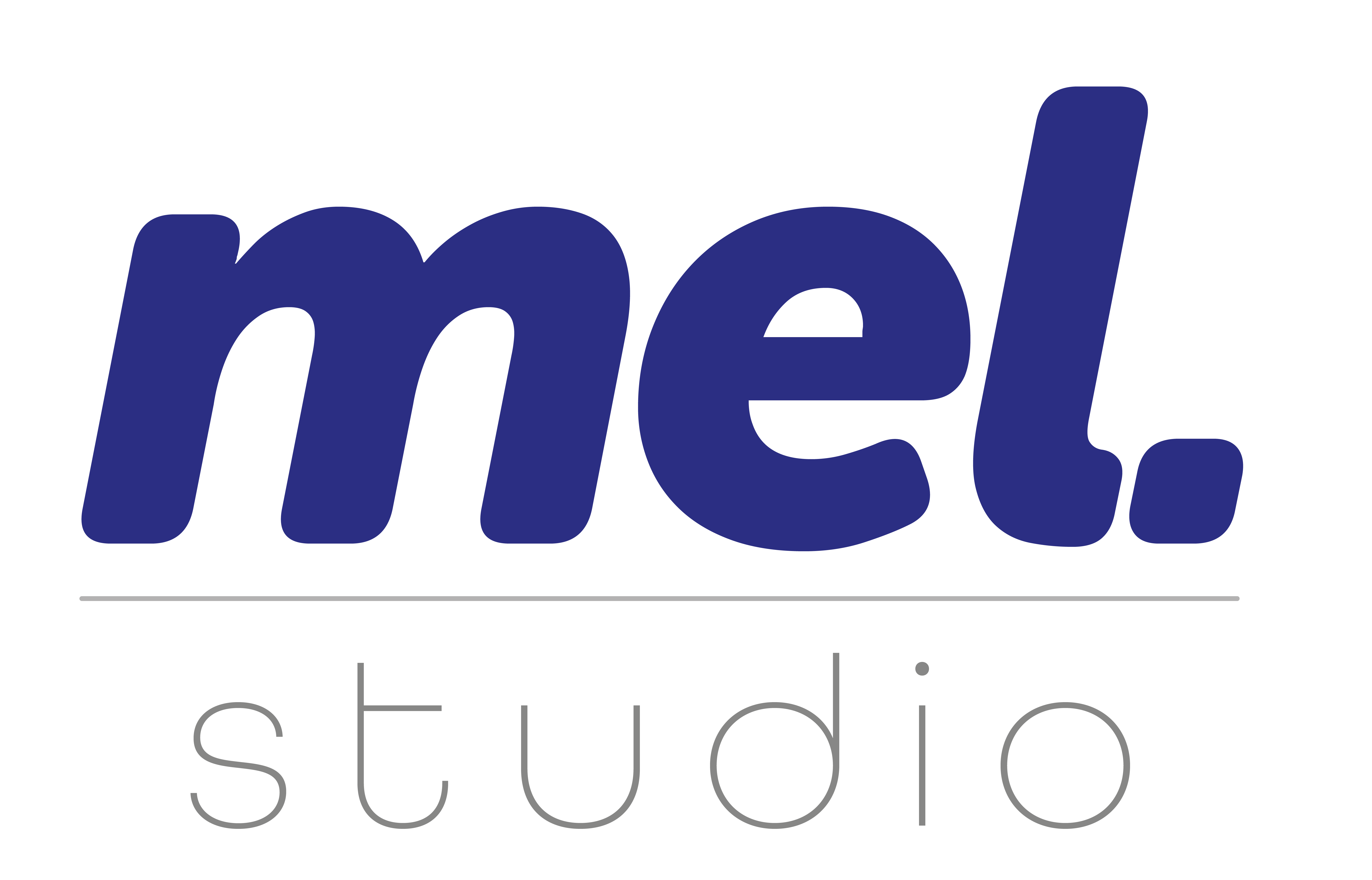 mel. studio brand mark